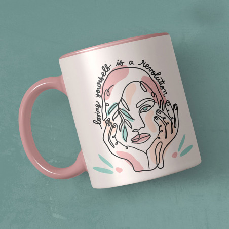 Loving Yourself is a Revolation Mug
