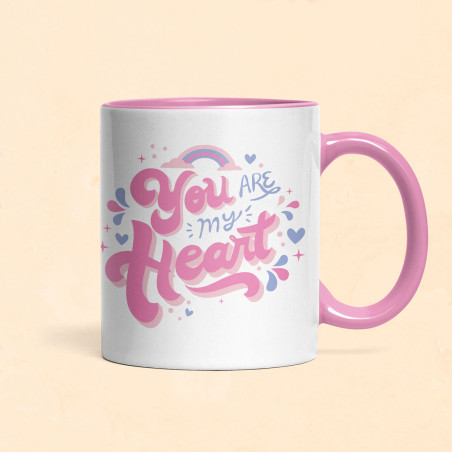 You are My Heart Valentines Mug